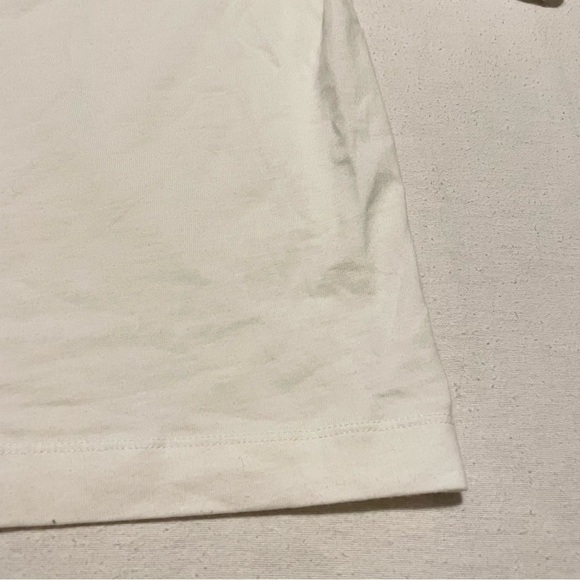 Teddy Fresh Top White Shirt Sleeve Shirt Graphic Teddy Bear Women’s Large - Picture 14 of 16